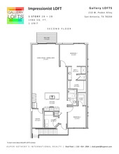 Gallery Lofts in San Antonio, TX - Building Photo - Floor Plan