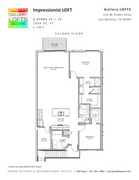 Gallery Lofts in San Antonio, TX - Building Photo - Floor Plan