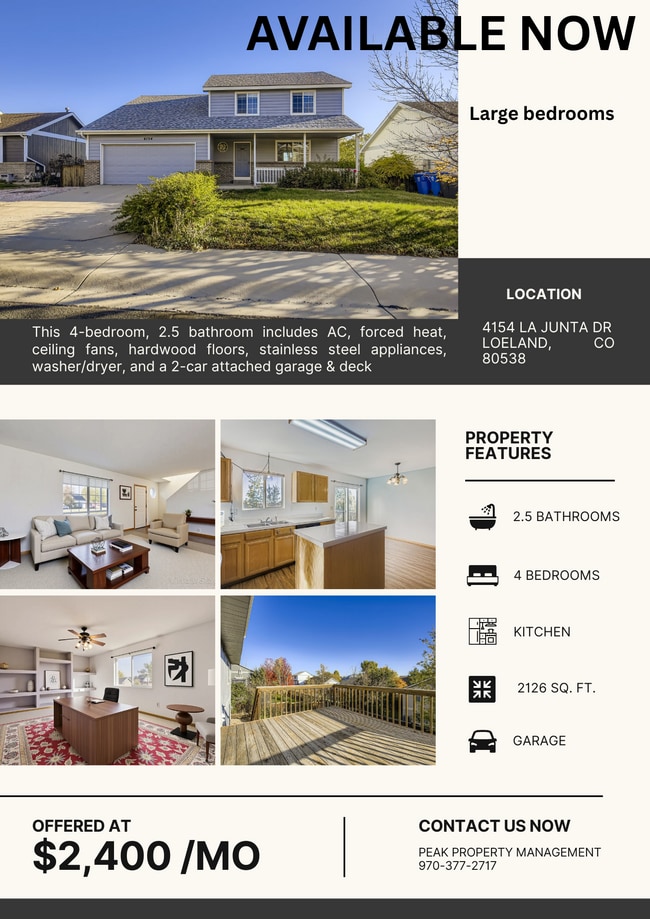 property at 4154 La Junta Dr