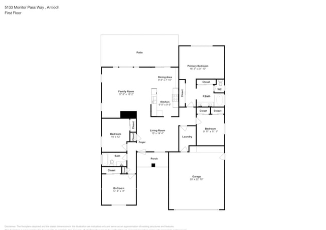 5133 Monitor Pass Way in Antioch, CA - Building Photo - Building Photo