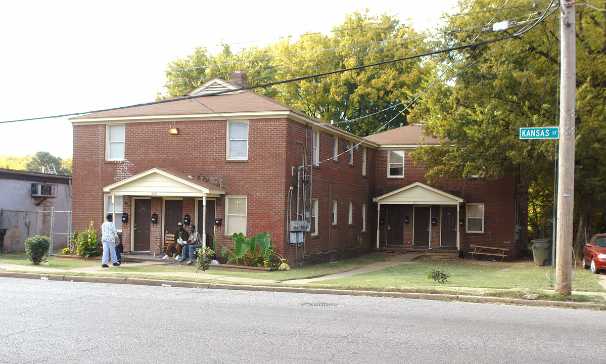 1547-1551 Kansas St in Memphis, TN - Foto de edificio