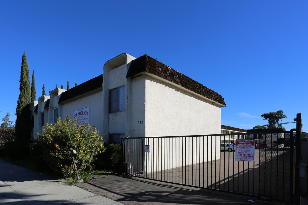 Camelot Apartments in El Cajon, CA - Building Photo