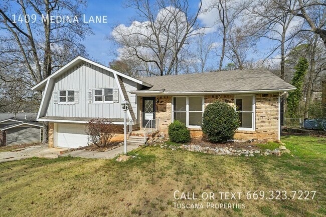 property at 1409 Medina Ln