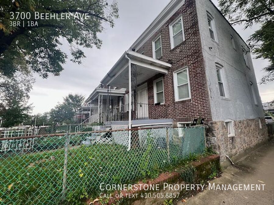 3700 Beehler Ave in Baltimore, MD - Building Photo