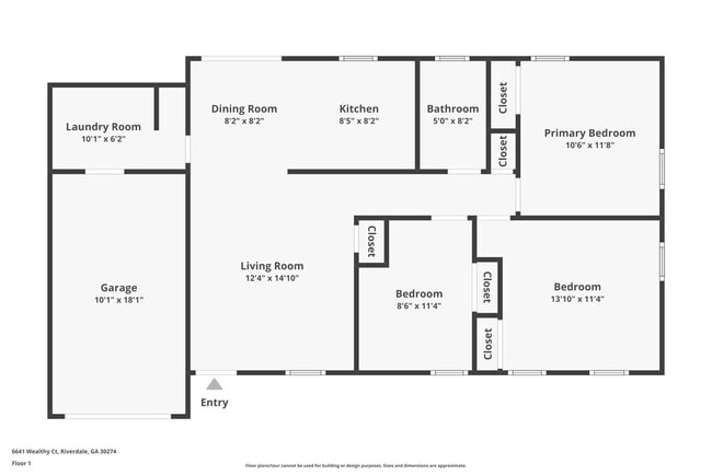 6641 Wealthy Ct in Riverdale, GA - Foto de edificio - Building Photo