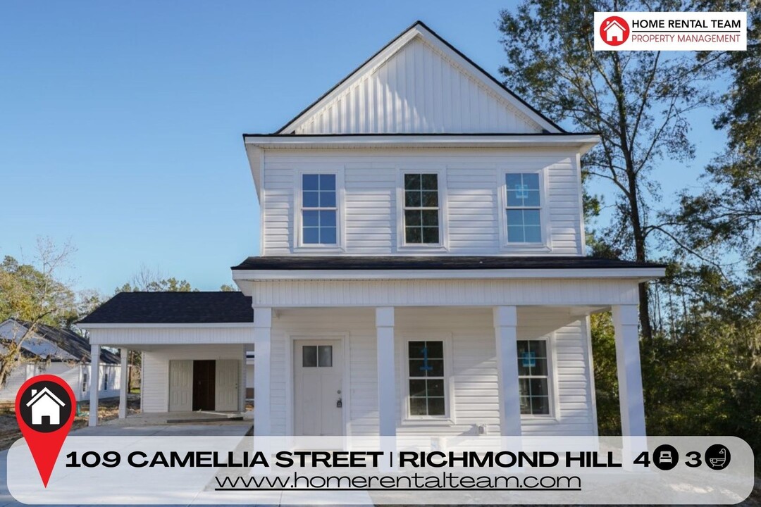 109 Camellia St in Richmond Hill, GA - Building Photo