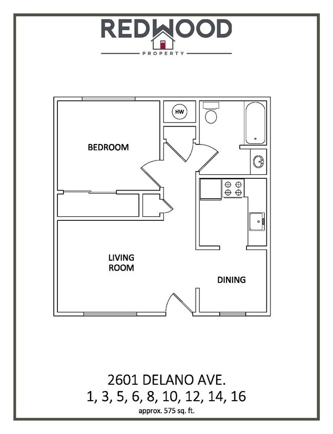 2601 Delano Ave in Stockton, CA - Building Photo - Floor Plan