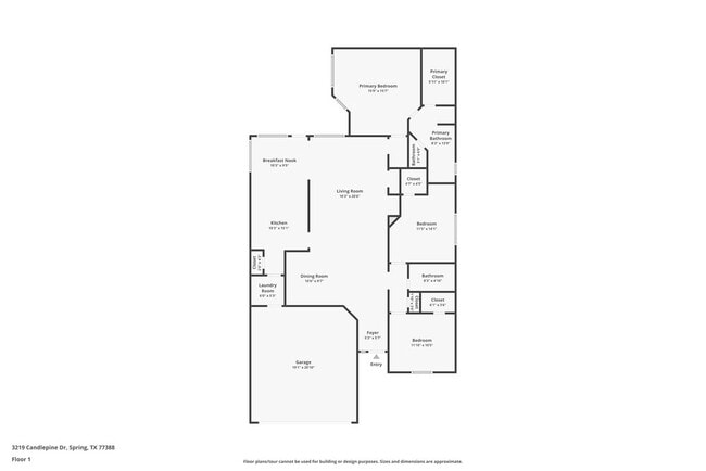 3219 Candlepine Dr in Spring, TX - Foto de edificio - Building Photo