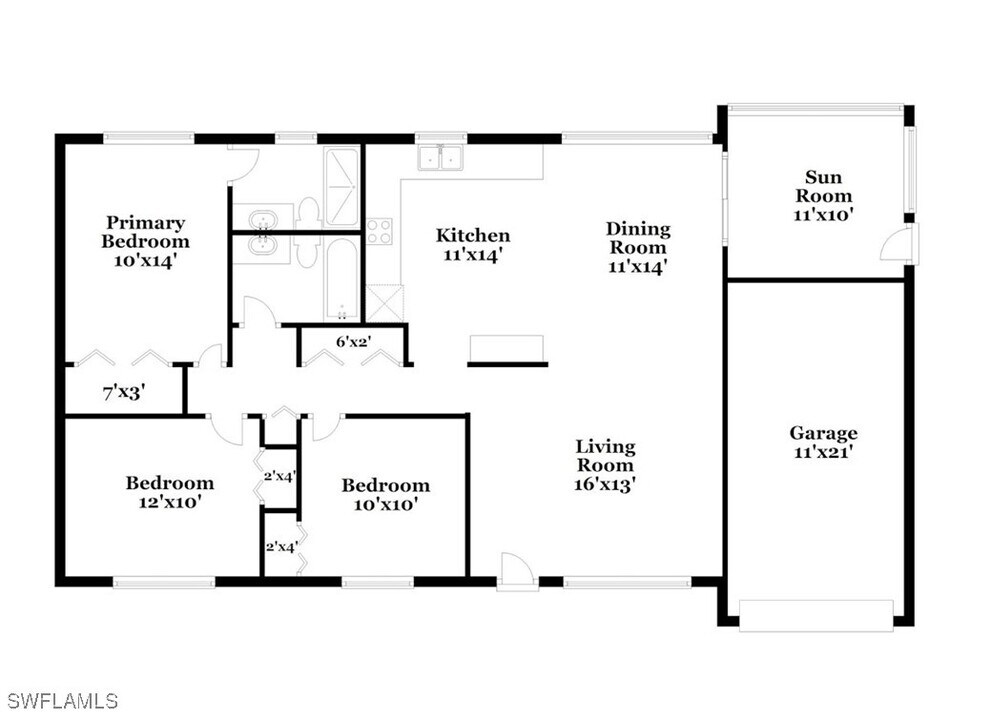 2533 Fairbrook St in North Port, FL - Building Photo
