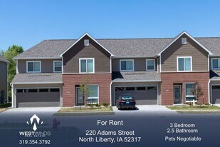 220 Adams St in North Liberty, IA - Building Photo