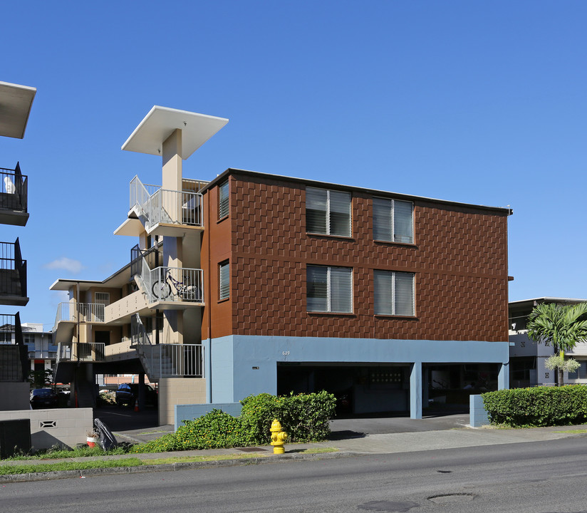 629 N Kuakini St in Honolulu, HI - Foto de edificio