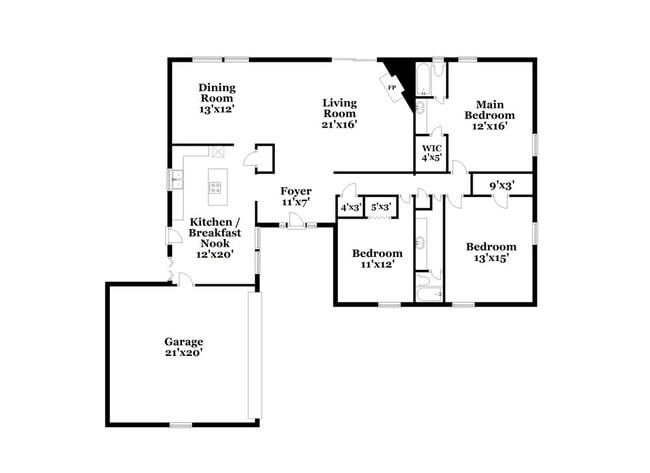 832 Lost Creek Cir in Stone Mountain, GA - Foto de edificio - Building Photo