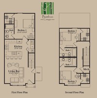 Bamboo Cottages in Clemson, SC - Building Photo - Floor Plan