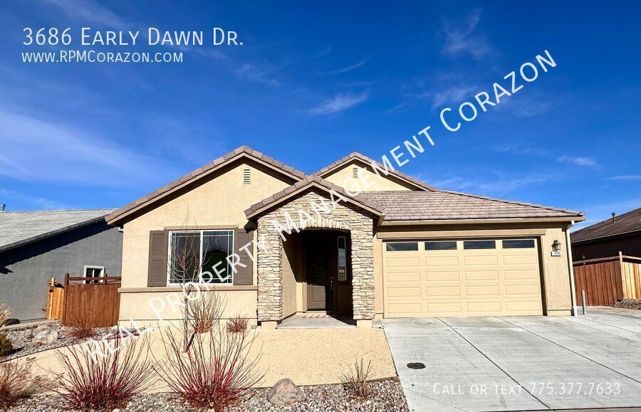 3686 Early Dawn Dr in Sparks, NV - Building Photo