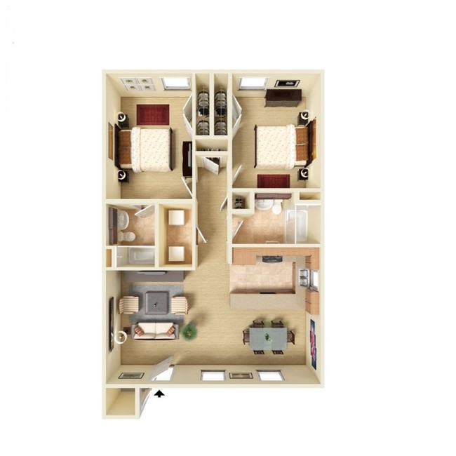 Decatur Place in Decatur, AL - Foto de edificio - Floor Plan