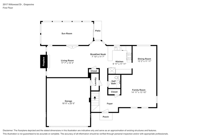 2017 Willowood Dr in Grapevine, TX - Building Photo - Building Photo