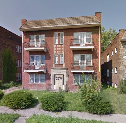 3296-3300 E 149th St in Cleveland, OH - Foto de edificio