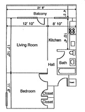 City Park Cooperative Apartments in Toronto, ON - Building Photo - Floor Plan