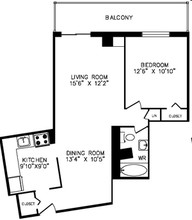 Islington Towers in Toronto, ON - Building Photo - Floor Plan