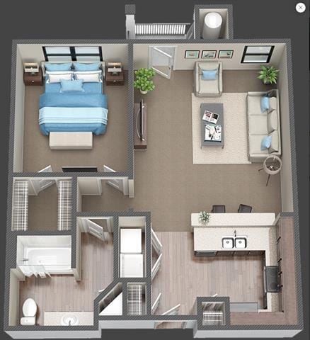 property at 9900 McNeil Dr