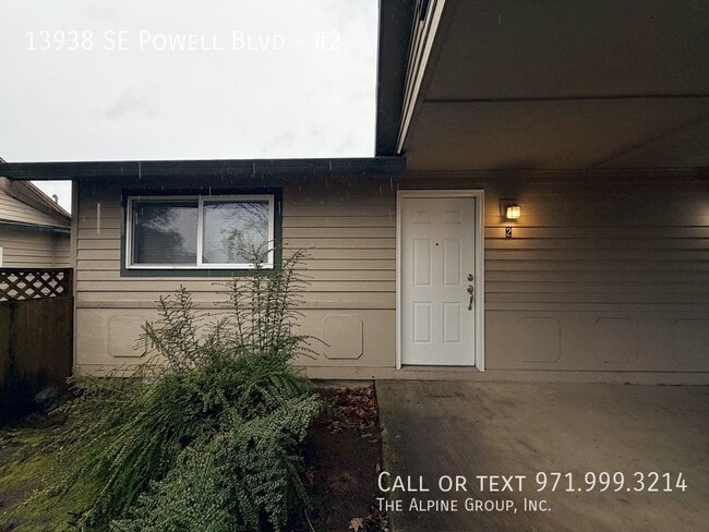 property at 13938 SE Powell Blvd