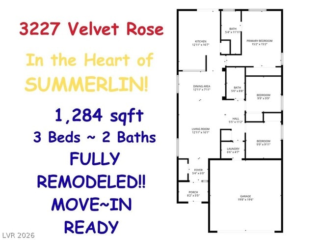 3227 Velvet Rose St in Las Vegas, NV - Foto de edificio - Building Photo