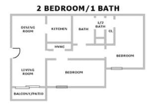 Creekview Manor in Town Creek, AL - Building Photo - Floor Plan