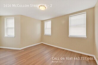 1616 McCulloh St in Baltimore, MD - Foto de edificio - Building Photo