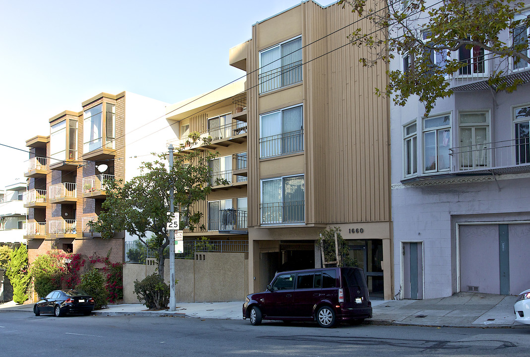 1660 Sutter St in San Francisco, CA - Building Photo