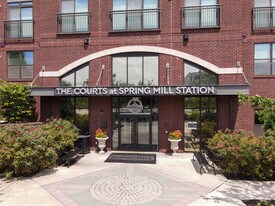 Courts at Spring Mill Station in Conshohocken, PA - Building Photo