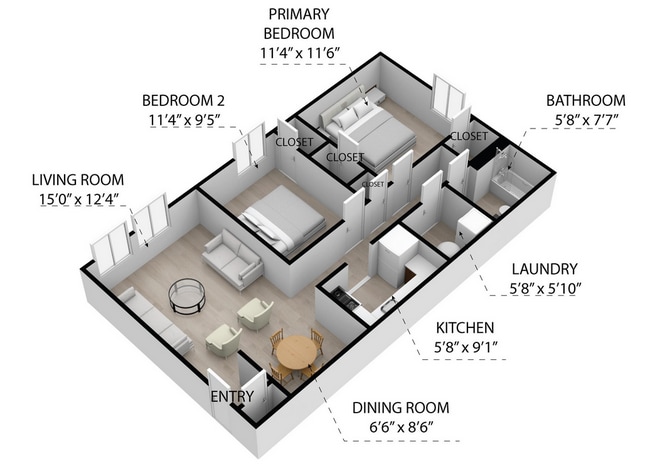 1780 Liberty Ln, Unit 32 in Blacksburg, VA - Foto de edificio - Building Photo