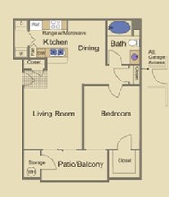 Brick Commons in Phoenix, AZ - Foto de edificio - Floor Plan