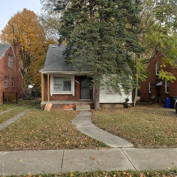 19362 Sunderland Rd in Detroit, MI - Foto de edificio