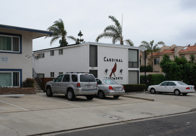 Cardinal Apartments in San Diego, CA - Foto de edificio - Building Photo