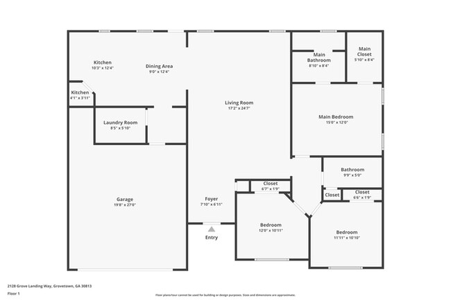 2128 Grv Lndg Wy in Grovetown, GA - Building Photo - Building Photo