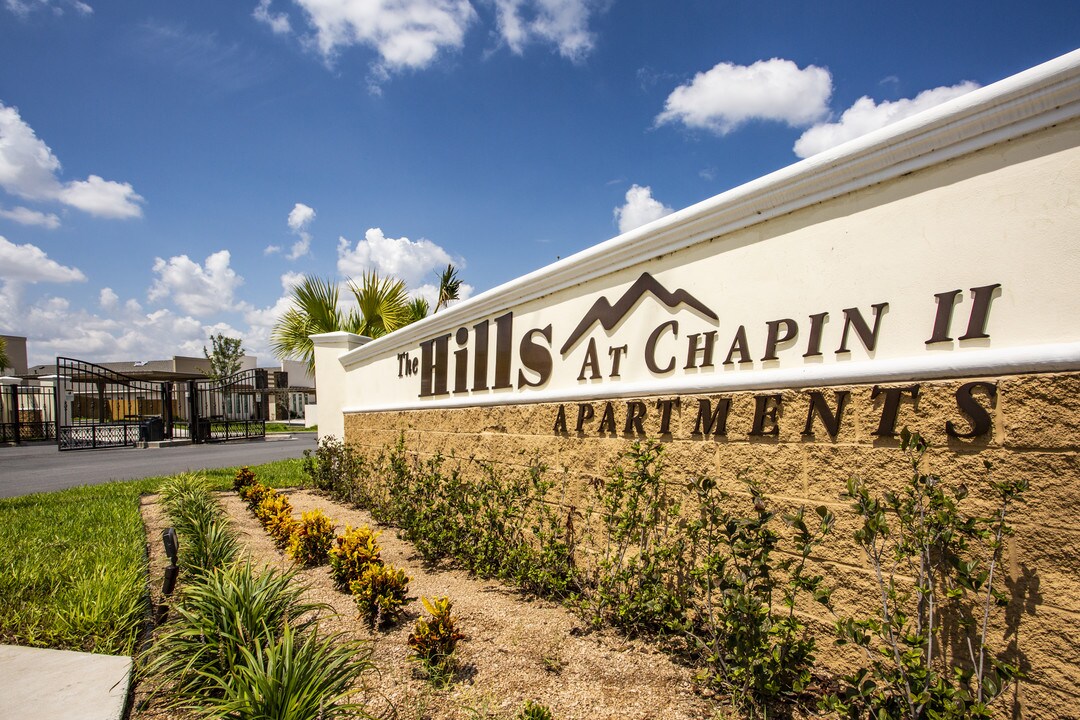 Hills at Chapin Apartments in Edinburg, TX - Foto de edificio