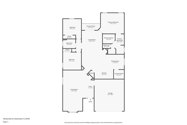 184 Aurelia Ct in Poinciana, FL - Building Photo - Building Photo