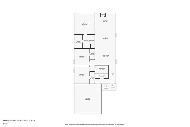 543 Roquefort St in New Braunfels, TX - Building Photo - Building Photo
