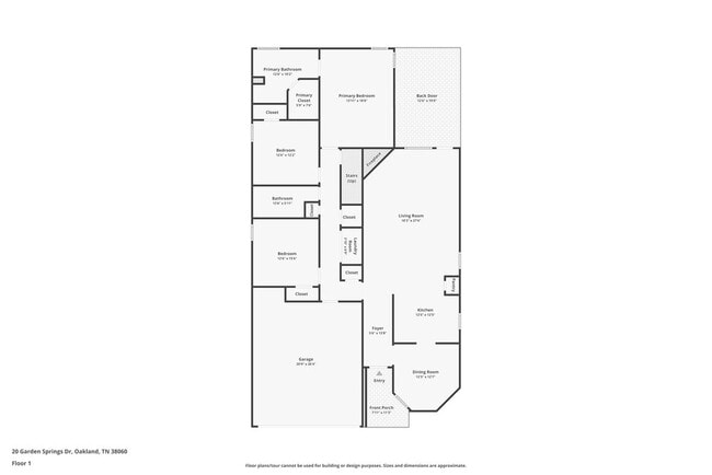 20 Garden Springs Dr in Oakland, TN - Foto de edificio - Building Photo