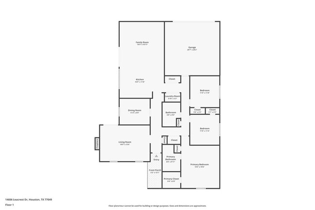 property at 14606 Leacrest Dr