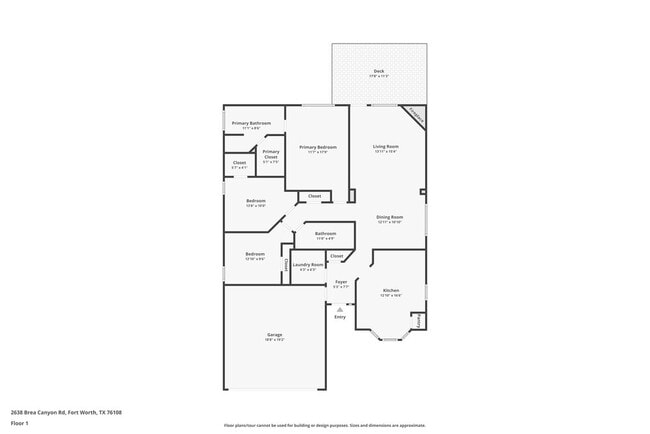 2638 Brea Canyon Rd in Fort Worth, TX - Foto de edificio - Building Photo