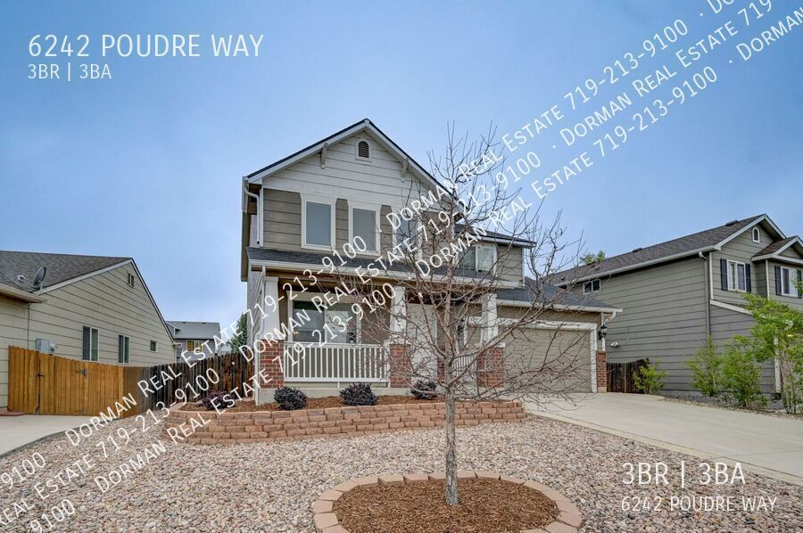 6242 Poudre Way in Colorado Springs, CO - Building Photo