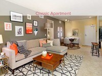 Classic Apartment Living and Dining Area - Avalon Playa Vista Apartments in Los Angeles, California