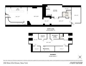 358 W 23rd St in New York, NY - Building Photo - Floor Plan