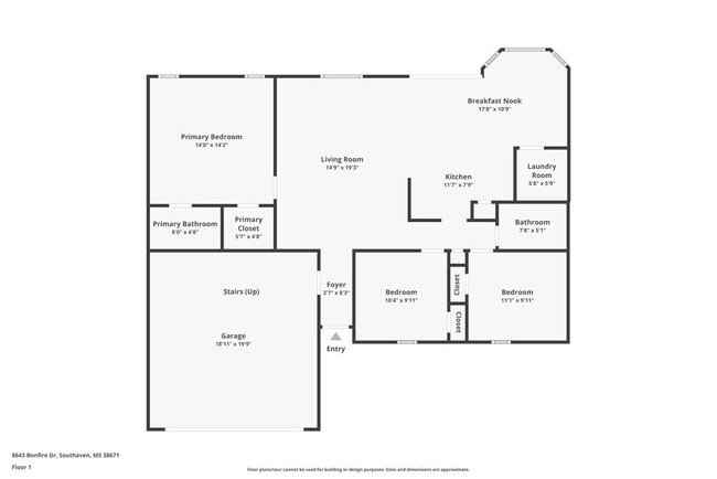 8643 Bonfire Dr in Southaven, MS - Building Photo - Building Photo