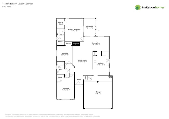property at 1540 Portsmouth Lake Dr