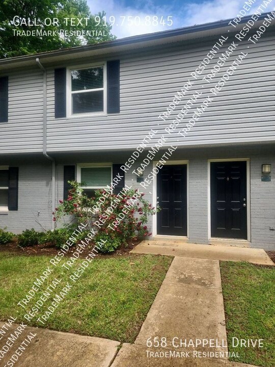658 Chappell Dr in Raleigh, NC - Building Photo