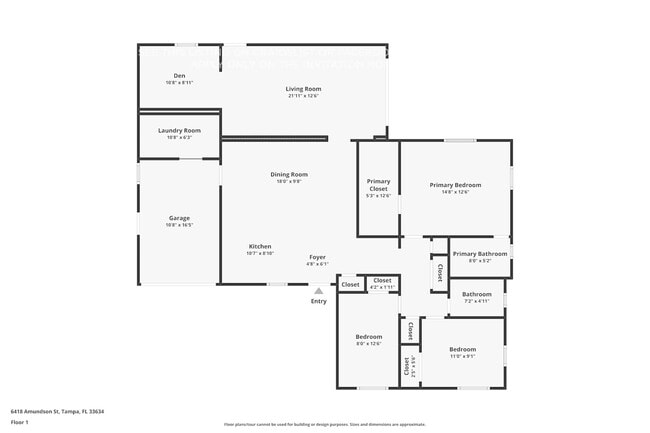 6418 Amundson St in Tampa, FL - Building Photo - Building Photo