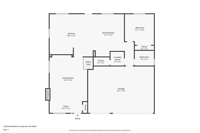 1102 Broomfield Dr in Henderson, NV - Building Photo - Building Photo