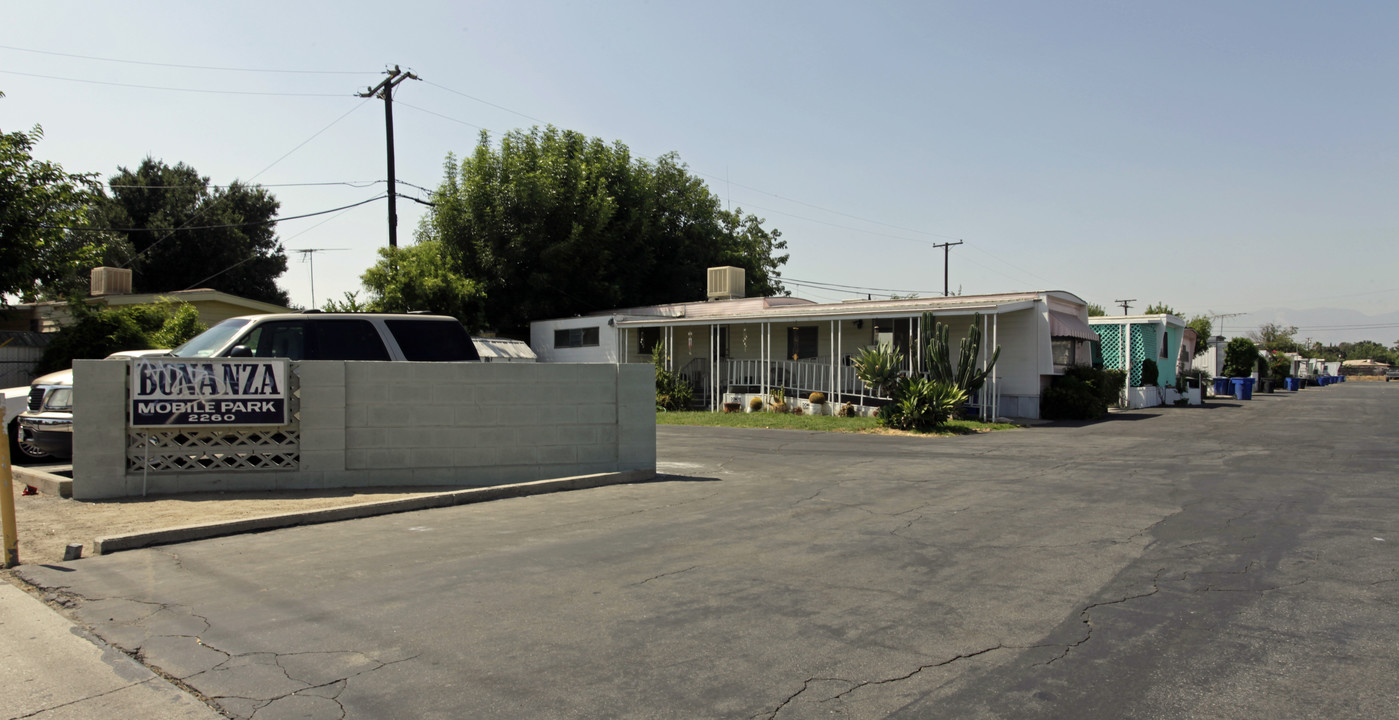 Bonanza Mobile Home Park in San Bernardino, CA - Building Photo